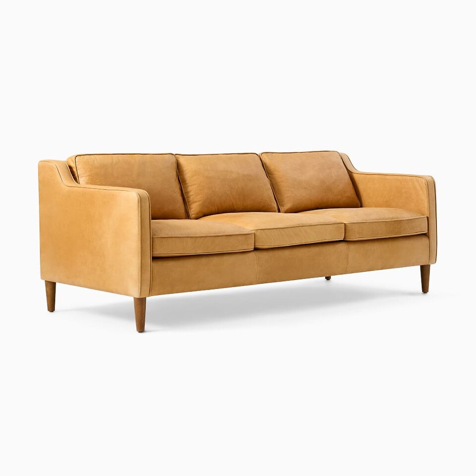 Hamilton Leather Sofa West Elm UK